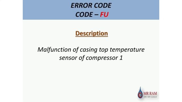 GREE VRF ERROR CODE FU [ ENGLISH ] смотреть онлайн