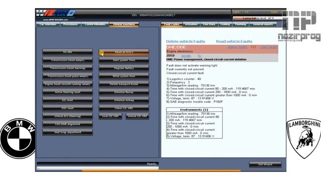 BMW Wizard Intro System Settings - NazirProg смотреть онлайн