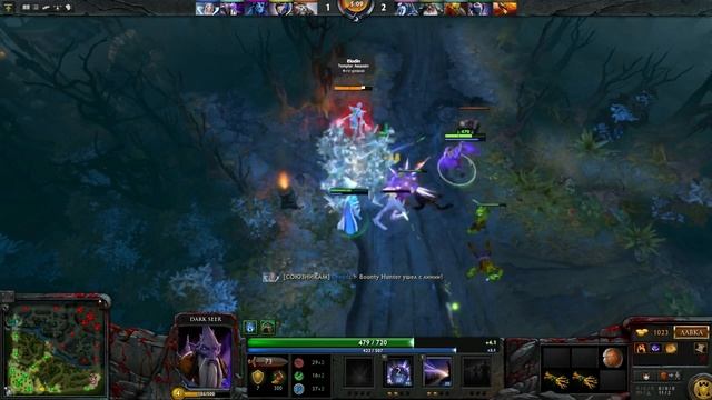 СВЯЗКА ПО - РУССКИ! [Dark Seer + Crystal Maiden] смотреть онлайн