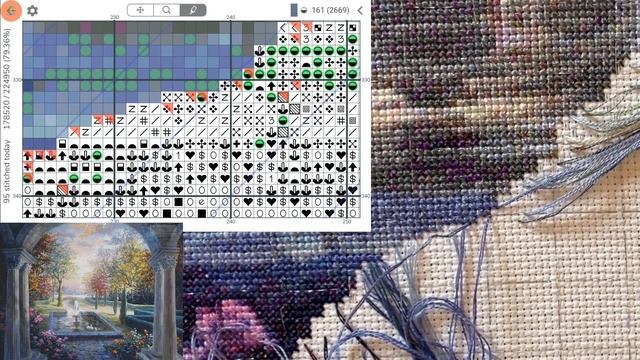 Cross Stitch: Stitch With Me #84 (with talking) смотреть онлайн