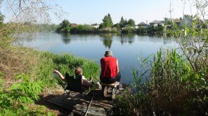 Вот она мечта дачника-рыбака 🐟😜 #рыбалка  #дача  #михалыч  #озеро #карась #щука