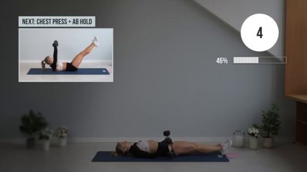 35 MIN WONDER WOMAN Full Body HIIT Strength Workout - with weights, dumbbells