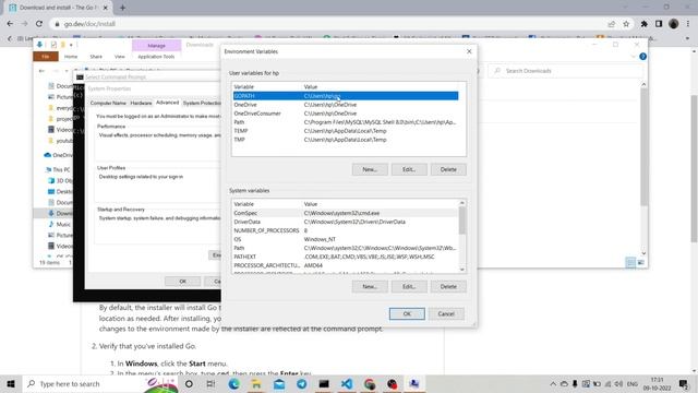 How to Install Go in Windows and run a Simple Go Program under 5 minutes смотреть онлайн