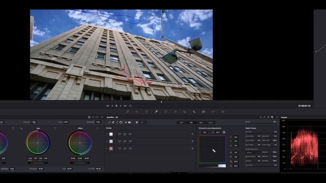 DaVinci Resolve 19 - Sky Replacement смотреть онлайн
