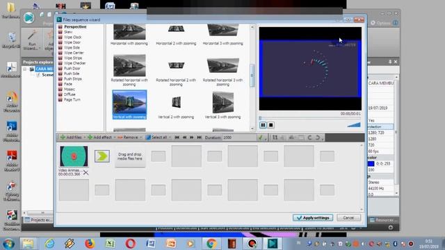 CARA MEMBUAT ANIMASI TRANSISI DENGAN VSDC - asep dian permana смотреть онлайн
