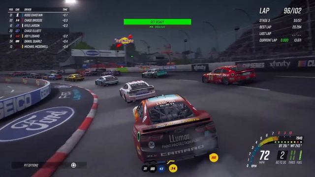 NASCAR 21 Ignition: NASCAR Cup Series Blue-Emu Maximum Pain Relief 400 Race 8/36 смотреть онлайн
