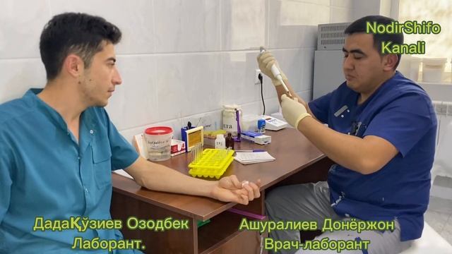 @Qon Olish Texnikasi. Qondagi Qant Taxlili. Master Klass