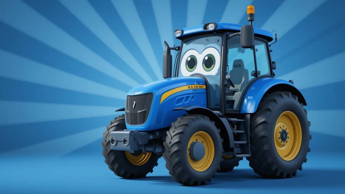 Песенка про ТРАКТОР | Песенка про машинки | Мультики про машинки смотреть онлайн