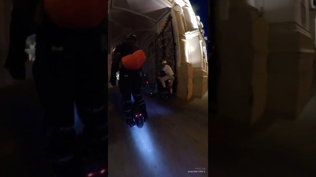 Вечерний вело/электро заезд по центру Москвы 25.08.2020 смотреть онлайн