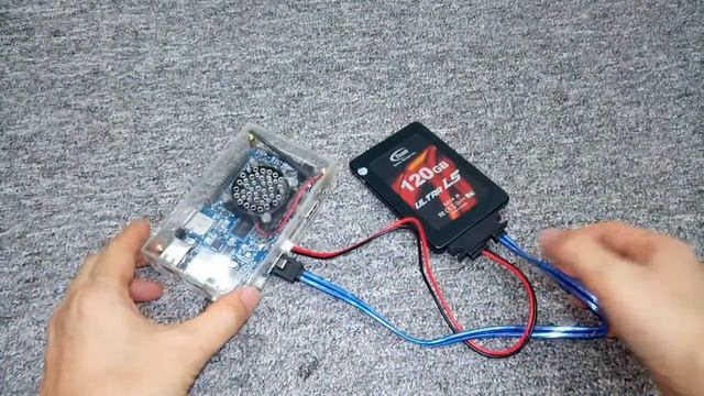 How to add HDD to Orange Pi Plus using Pi SATA Line Cable смотреть онлайн