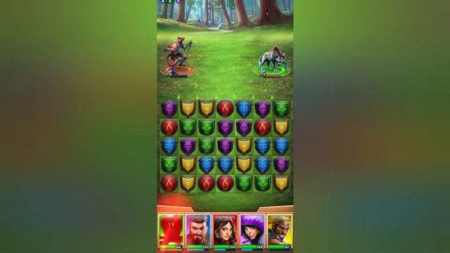 Empires & Puzzles: Match–3 RPG Fun Game Android iOS GamePlay смотреть онлайн