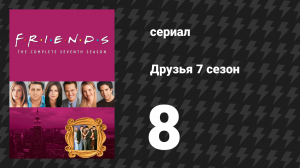 Друзья 7 сезон 8 серия «Эпизод, в котором выясняется, что Чендлер не любит собак» (сериал, 2000)