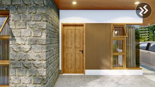 BUNGALOW House Design with Roof Deck | 2 BEDROOMS | 89 sqm | Simple House Design смотреть онлайн