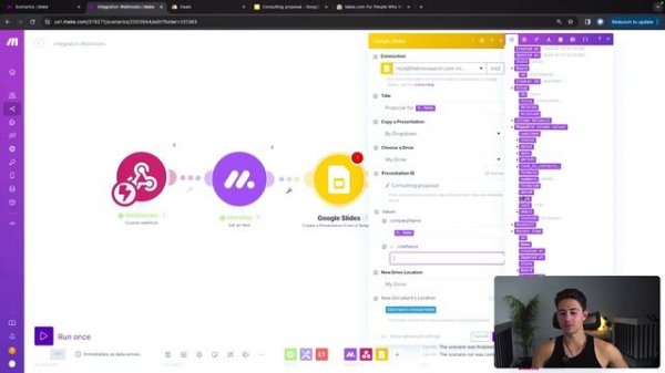 Использование Webhook в Make.com для соединения с сервисами без встроенной интеграции