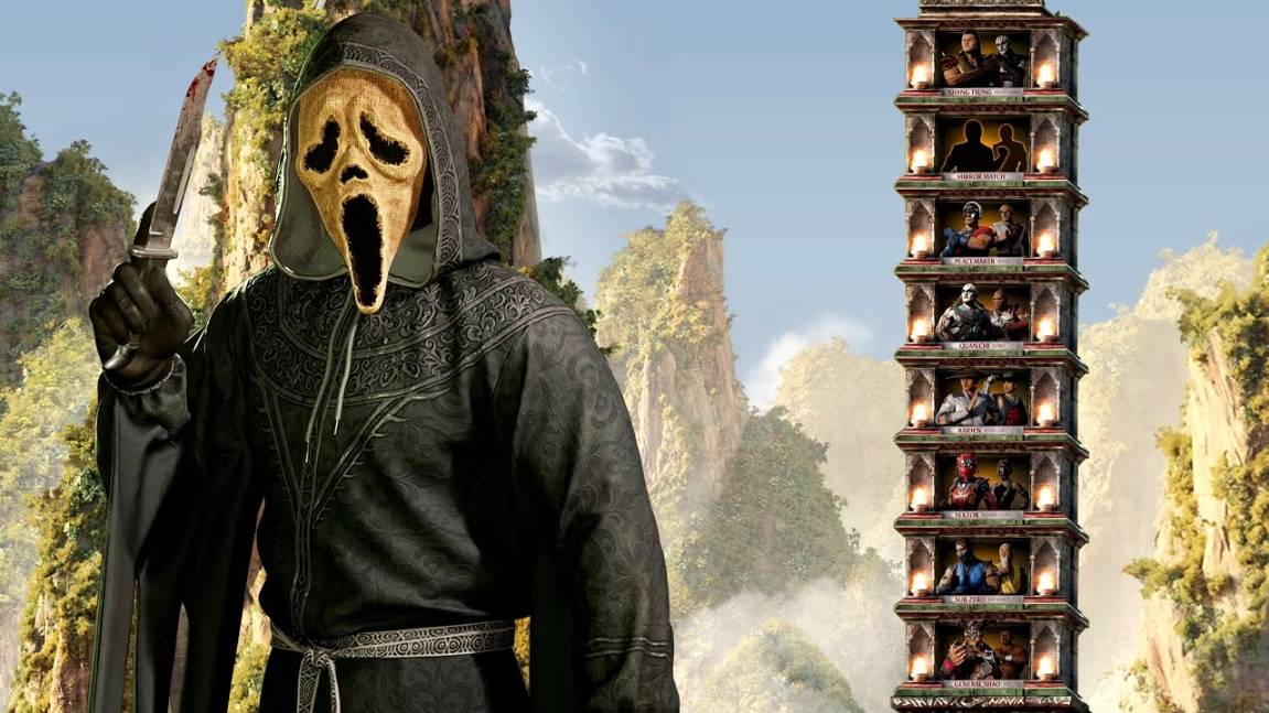 Mortal Kombat 1 - Ghostface (Пугало) башня (ОЧЕНЬ СЛОЖНАЯ) смотреть онлайн