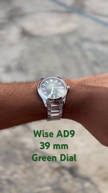 Wise Adamascus AD9 39 mm Green Dial 🪲 #watch #wise #thailandwatch #greendial смотреть онлайн