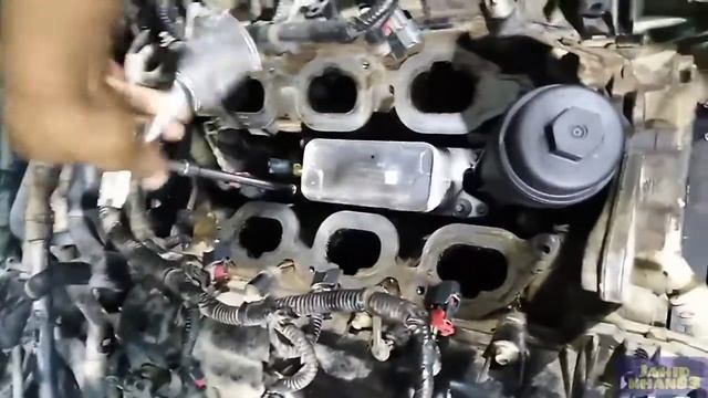 Chrysler & Dodge how to replacement oil cooler / oil filter смотреть онлайн