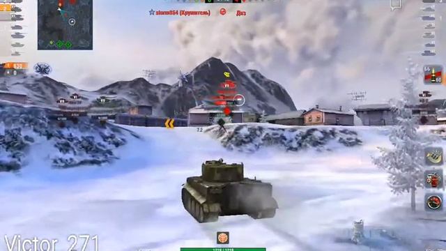 Tiger 131, первое впечатление и взвод Tiger131. WoT Blitz. смотреть онлайн