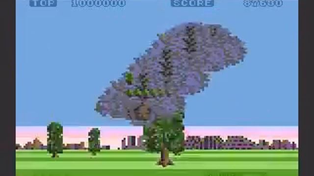 Space Harrier Atari 8-bit Conversion Bonus Stage 5 смотреть онлайн