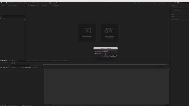 How To Import Premiere Pro Sequences into After Effects смотреть онлайн