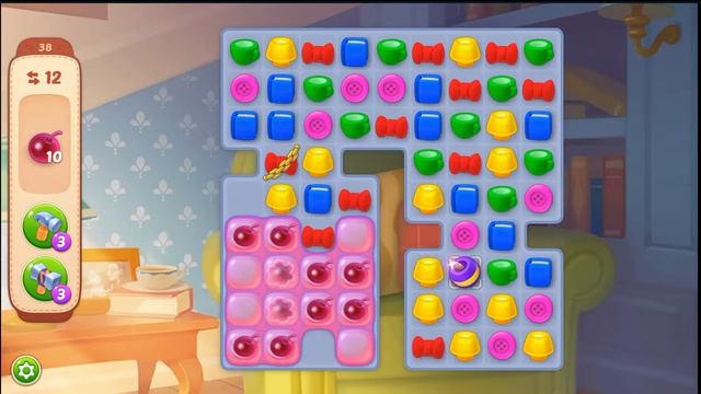 Прохождение мобильной игры Homescapes 38 уровень смотреть онлайн