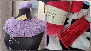 Вяжу новую кокетку спицами❤️🔥и опять планы, планы...