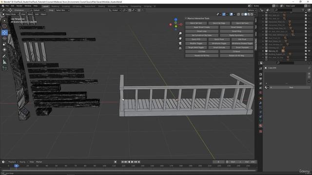 52 - Setting Up Our Final Modular Assets Part4 Timelapse смотреть онлайн