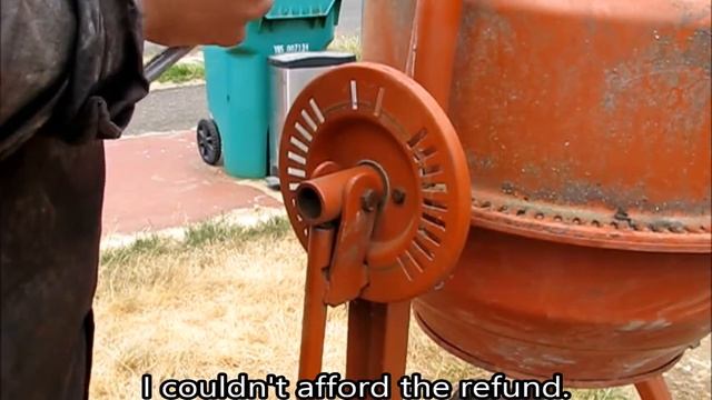 Cement Mixer Modification (Add EZ Handle) смотреть онлайн