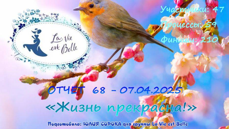 #740 Ежемесячный показ проекта "Жизнь прекрасна!" - март 2025 смотреть онлайн