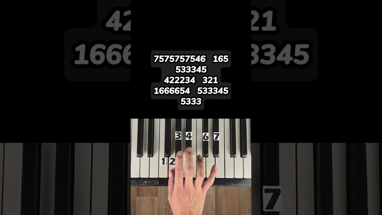 Alan Walker - Alone Pt. 2 | Piano Tutorial #pianotutorial #shorts смотреть онлайн