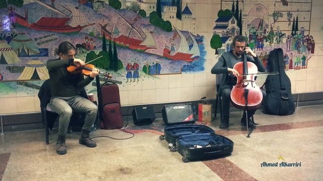 Game of Thrones Theme Cover - Taksim metro station in Istanbul смотреть онлайн