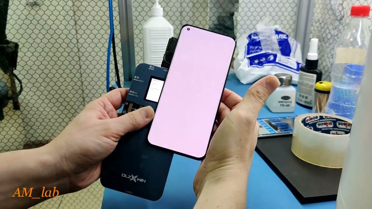 Xiaomi Mi11 Ultra  замена стекла дисплея / Xiaomi Mi11 Ultra Front Glass Replacement.