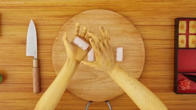 Isle of Dogs Sushi Scene смотреть онлайн