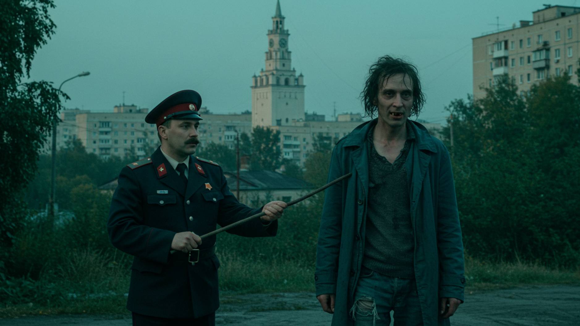 CyberKas - Вампир с райцентра | Панк Рок (Музыка и Видео от Нейросети) смотреть онлайн