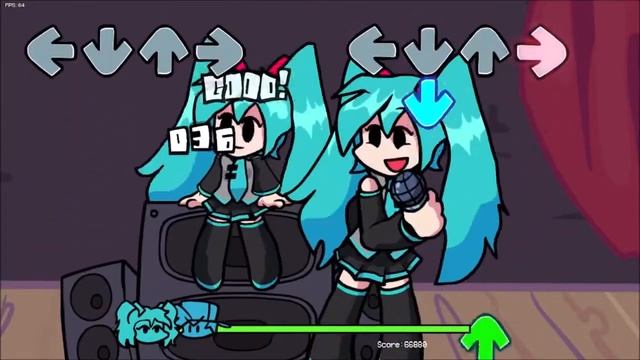 Friday Night Funkin Playable Miku 2.0 + Miku over GF + Download Matryoshka смотреть онлайн