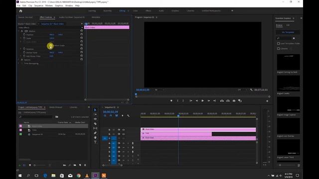 How To Create Typewriter Effect In Adobe Premiere Pro смотреть онлайн