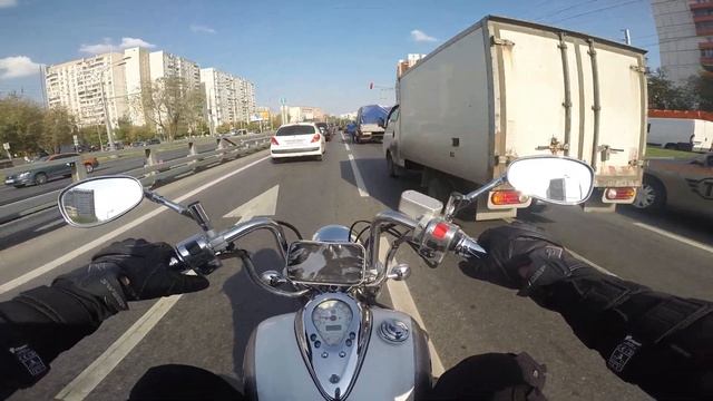 Yamaha Drag Star 400 мысли в слух, часть 3 ( за звук извиняюсь) смотреть онлайн