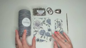 Сумка из полиэфирного шнура мастер класс. Вязание крючком