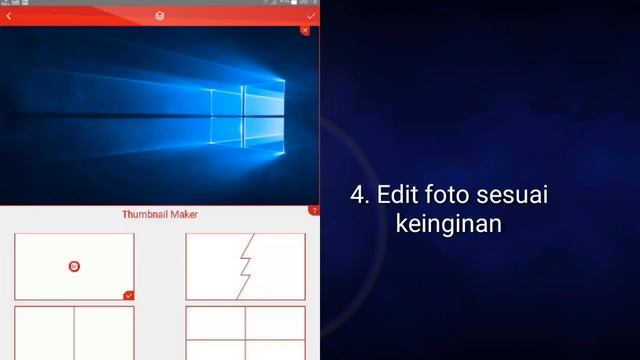 Cara Menghilangkan Watermark Di Aplikasi Thumbnail Maker | Video Tutorial смотреть онлайн