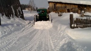 Т-40 уборка снега