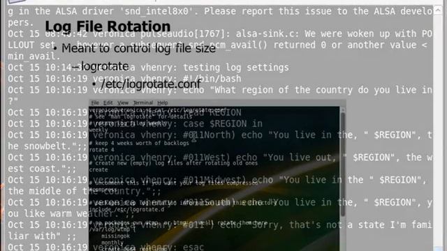 Lesson 23 -- Managing System and Kernel Logs смотреть онлайн