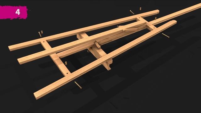 Cavalletto a lira | Lyre easel M13 смотреть онлайн