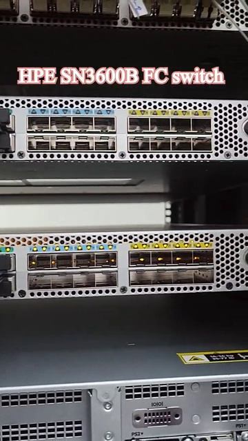 HPE SN6300B FC switch Rack mount installation finish смотреть онлайн