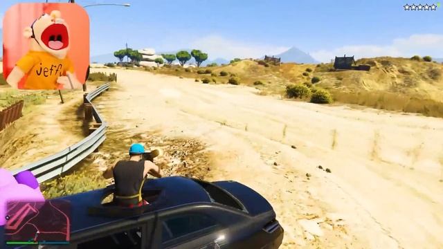 GTA 5 But Whatever POMNI & Jeffy Draw Comes To Life Part 3! смотреть онлайн