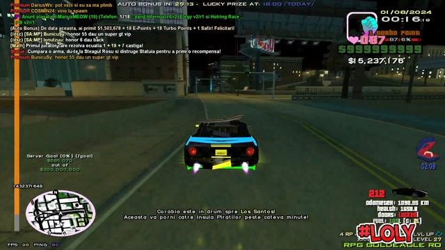 SAMP IN 2024 !  - Episode 6 | RPG.GOLDEAGLE.RO #samp #gtasanandreas