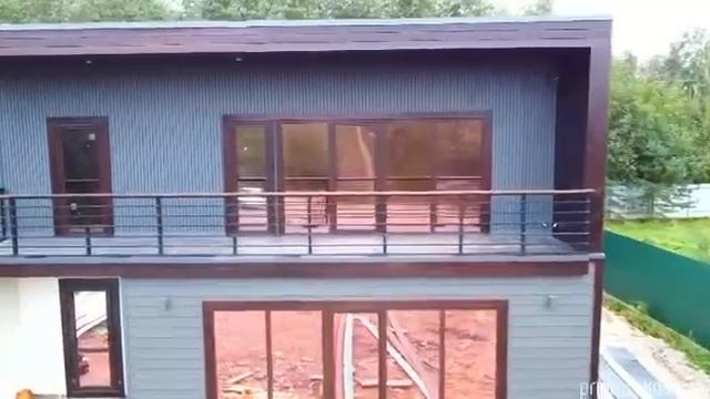 Каркасный дом 198м2 г. Приозерск смотреть онлайн