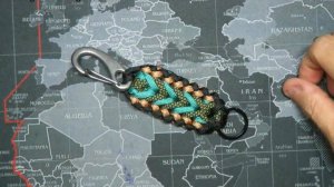 Брелок  из паракорда