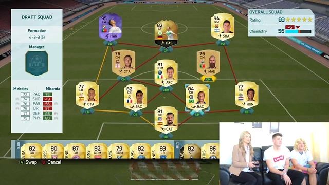 OMG 1 PACK = REMOVE 1 PIECE OF CLOTHING FIFA FUTDRAFT WITH SUPERMODEL!!! смотреть онлайн