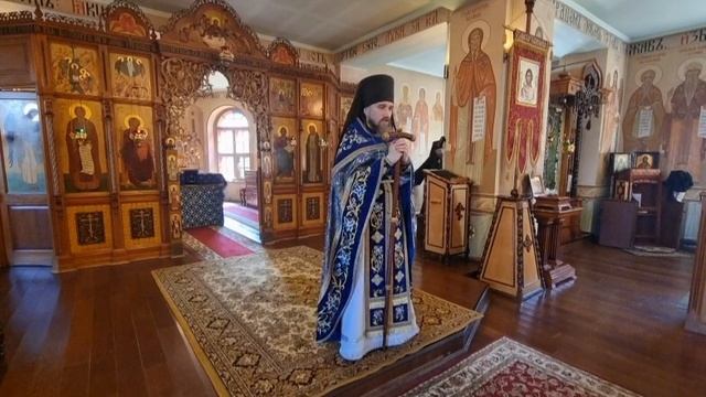 Проповедь игумена Климента на праздник Благовещения Пресвятой Богородицы. 07.04.2025 смотреть онлайн