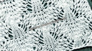 Красивый рельефный узор спицами 🔥  Для вязания свитера,  пледа,